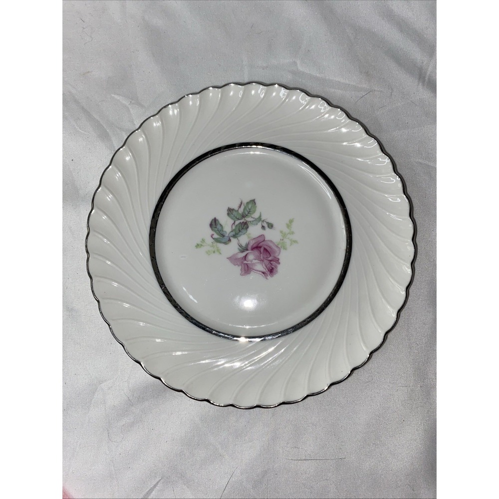 Royal Tettau Sterling Rose Saucer Germany 6.5 Inches